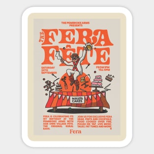 Collectgraphics The fera fete Sticker